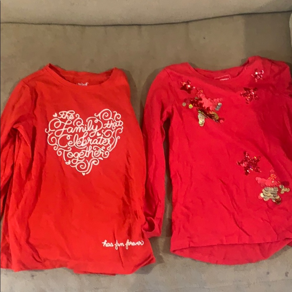 Long sleeve shirts